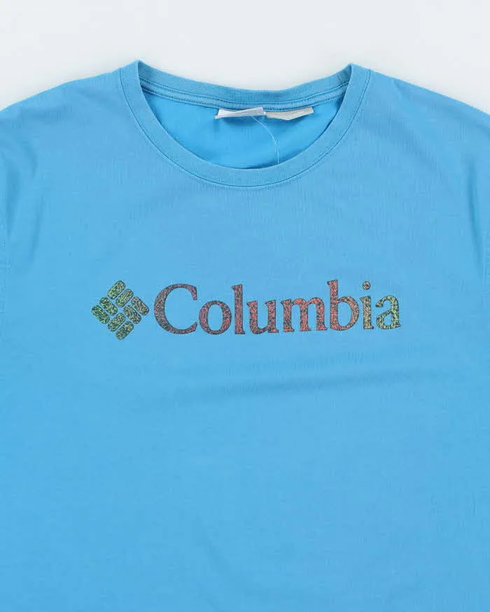 Vintage Columbia Spell Out Graphic Omni-Wick T-Shirt - L sold by Rokit product image thumbnail 3