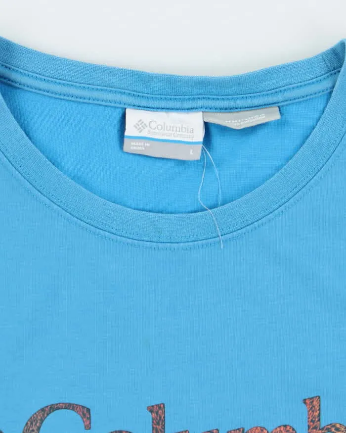 Vintage Columbia Spell Out Graphic Omni-Wick T-Shirt - L sold by Rokit product image thumbnail 5