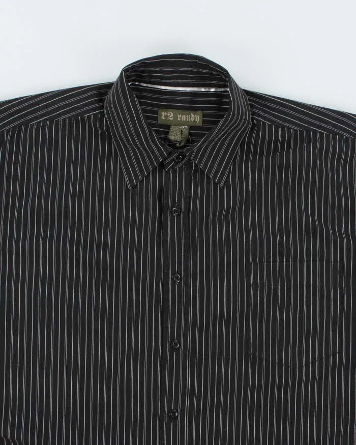 Vintage Y2K R2 Randy Striped Gothic Style T-Shirt - XL sold by Rokit product image thumbnail 3