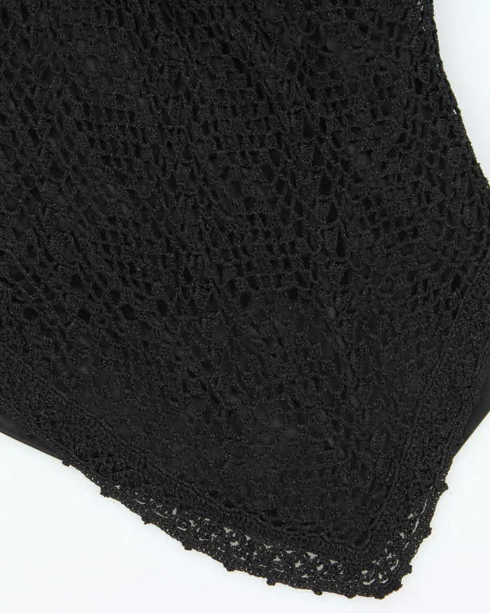 Vintage Y2k 00s Le Chateau Crochet Top - M sold by Rokit product image thumbnail 4