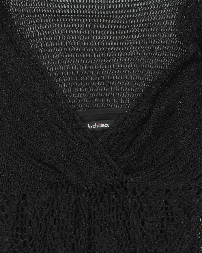 Vintage Y2k 00s Le Chateau Crochet Top - M sold by Rokit product image thumbnail 3