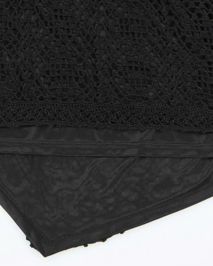 Vintage Y2k 00s Le Chateau Crochet Top - M sold by Rokit product image thumbnail 5