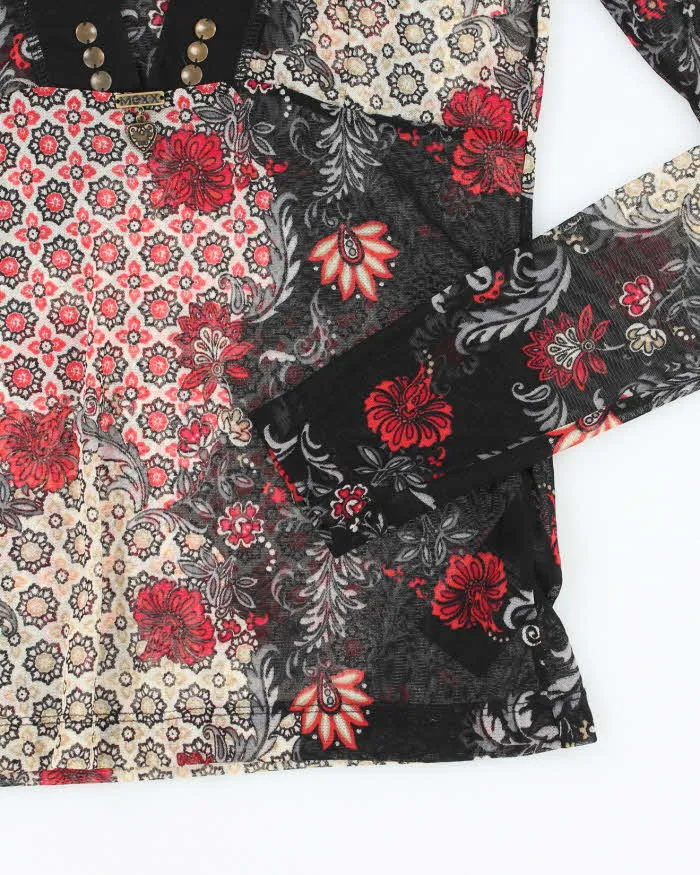 Vintage Y2k 00s Mexx Mesh Pattern Top - S sold by Rokit product image thumbnail 4