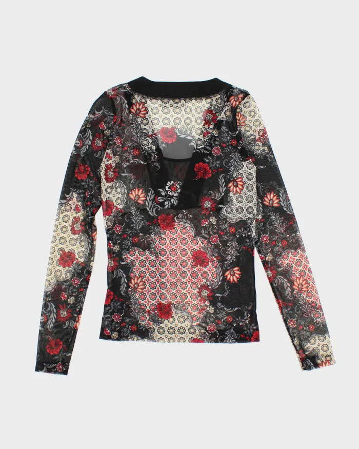 Vintage Y2k 00s Mexx Mesh Pattern Top - S sold by Rokit product image thumbnail 2