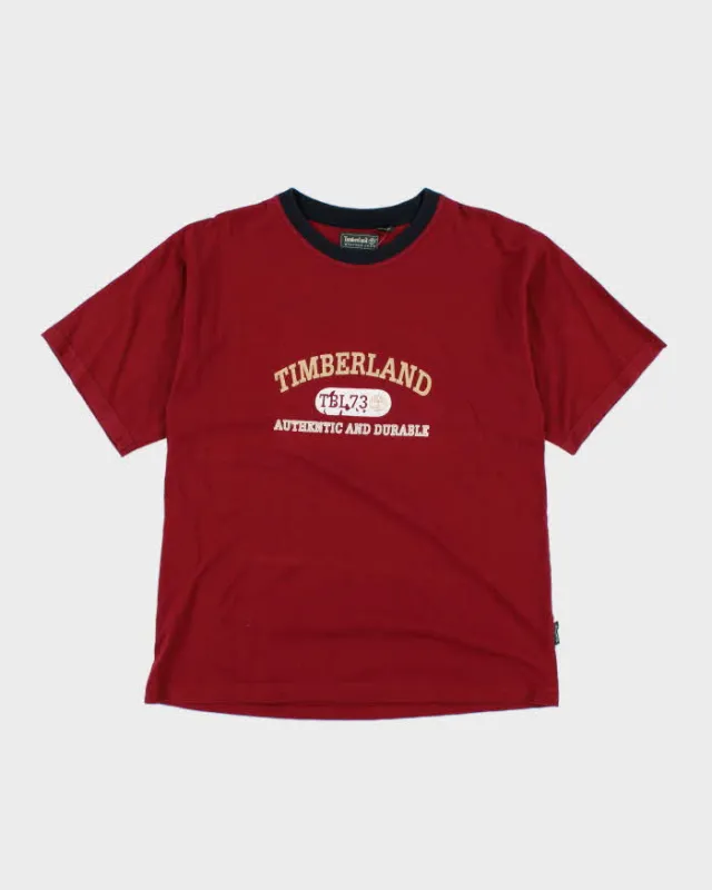 Vintage Y2K Timberland Weather Gear Oversized T-Shirt - XL sold by Rokit