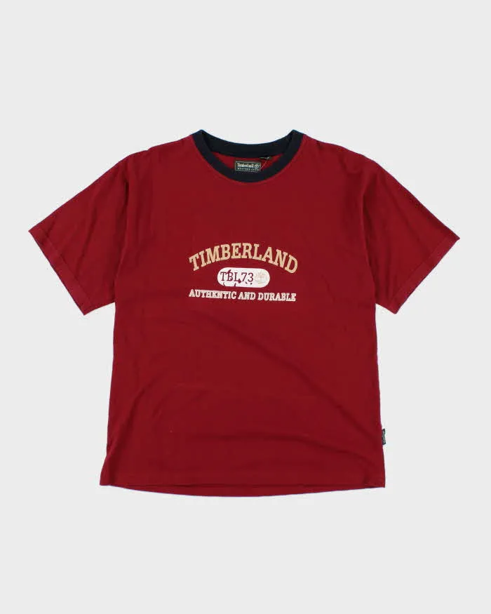 Vintage Y2K Timberland Weather Gear Oversized T-Shirt - XL sold by Rokit