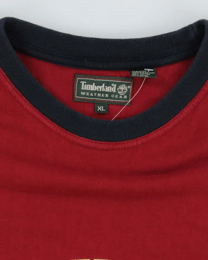 Vintage Y2K Timberland Weather Gear Oversized T-Shirt - XL sold by Rokit product image thumbnail 5