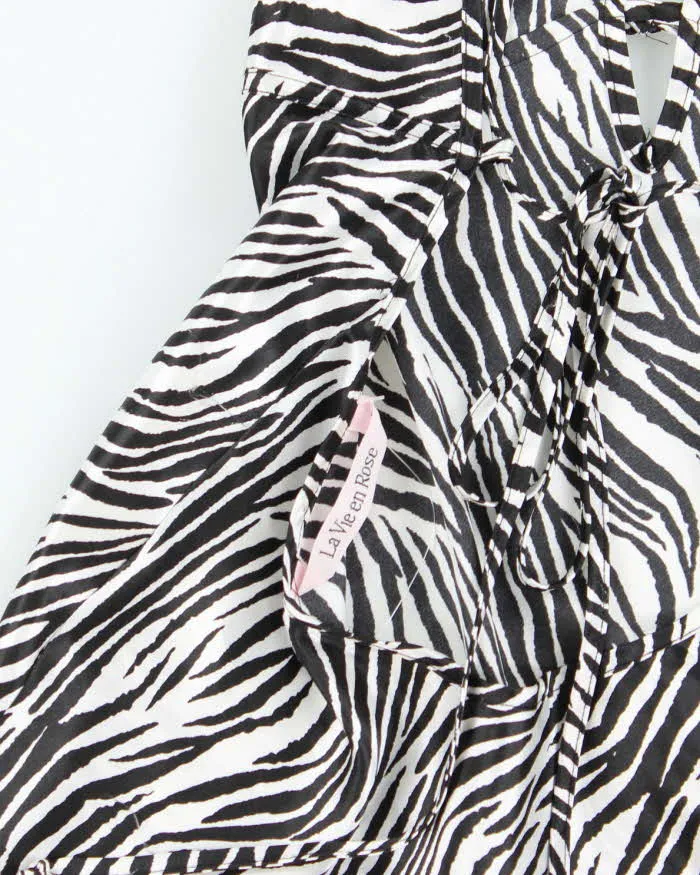 Vintage Y2k 00s La Vie En Rose Backless Slip Dress - S sold by Rokit product image thumbnail 3