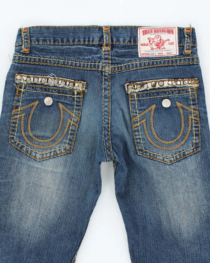 Vintage Y2k 00s True Religion Studded Jeans - W34 L30 sold by Rokit product image thumbnail 4