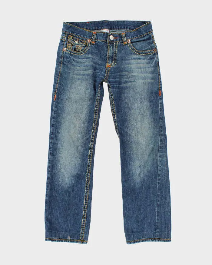 Vintage Y2k 00s True Religion Studded Jeans - W34 L30 sold by Rokit