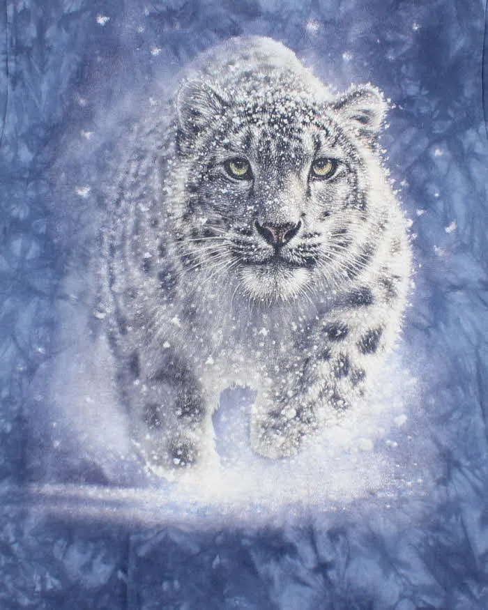 Vintage 2000's The Mountain Snow Leopard Graphic T-Shirt - M sold by Rokit product image thumbnail 3
