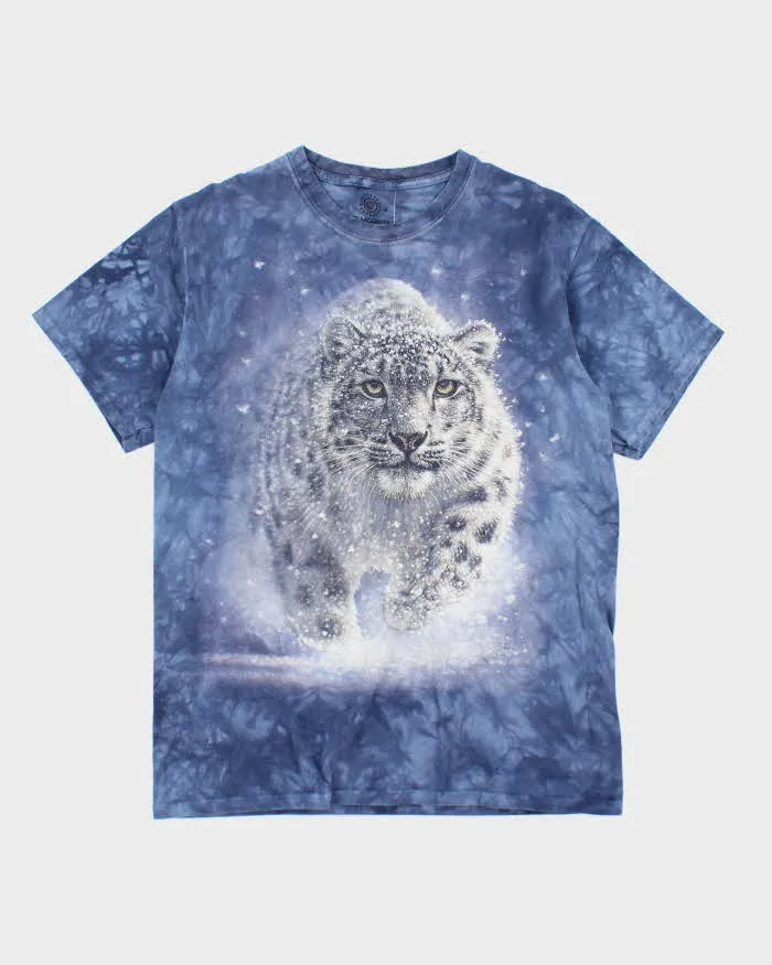 Vintage 2000's The Mountain Snow Leopard Graphic T-Shirt - M sold by Rokit