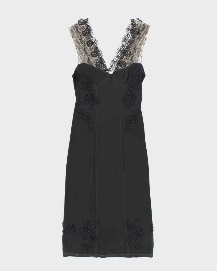 Vintage Blumarine Bodycon Midi Dress - S sold by Rokit