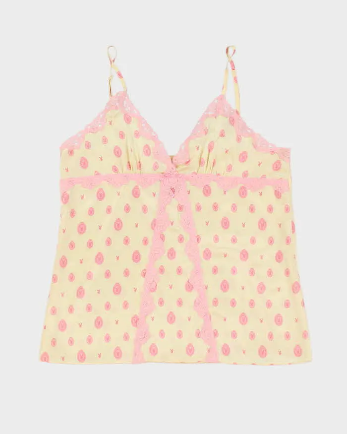 Vintage Y2k 00s Playboy Silk Cami - M sold by Rokit