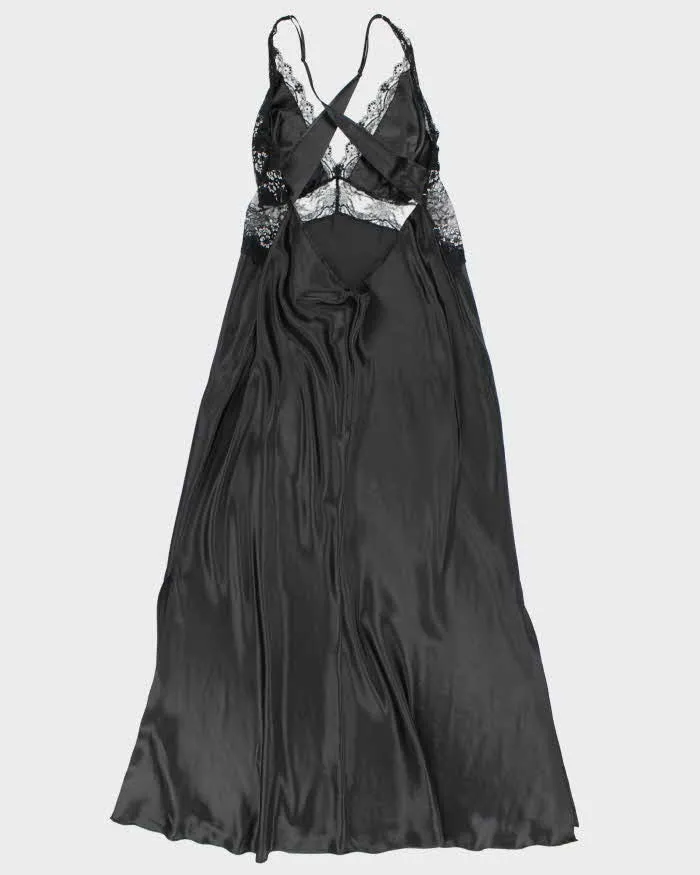 Vintage Y2k 00s La Vie En Rose Satin Slip Dress - L sold by Rokit product image thumbnail 2