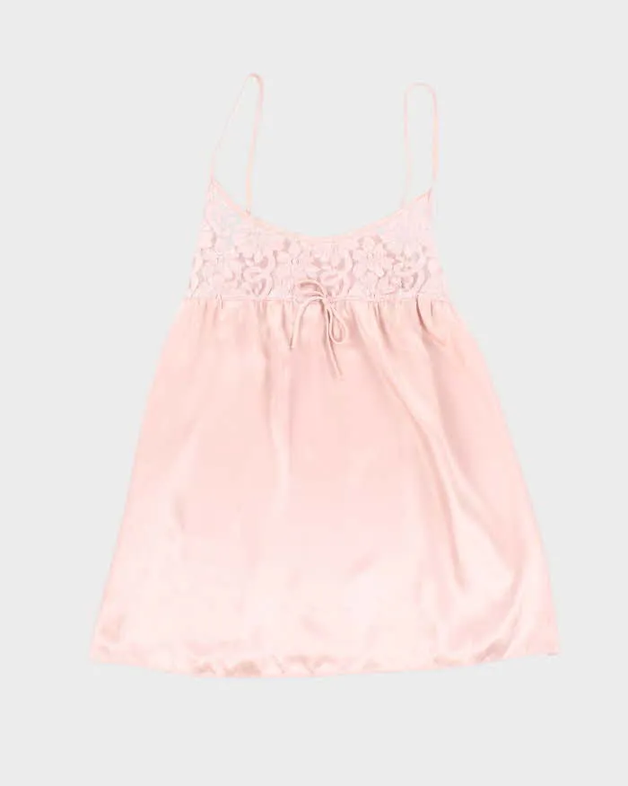 Vintage 90s La Senza Satin Slip Dress - M sold by Rokit