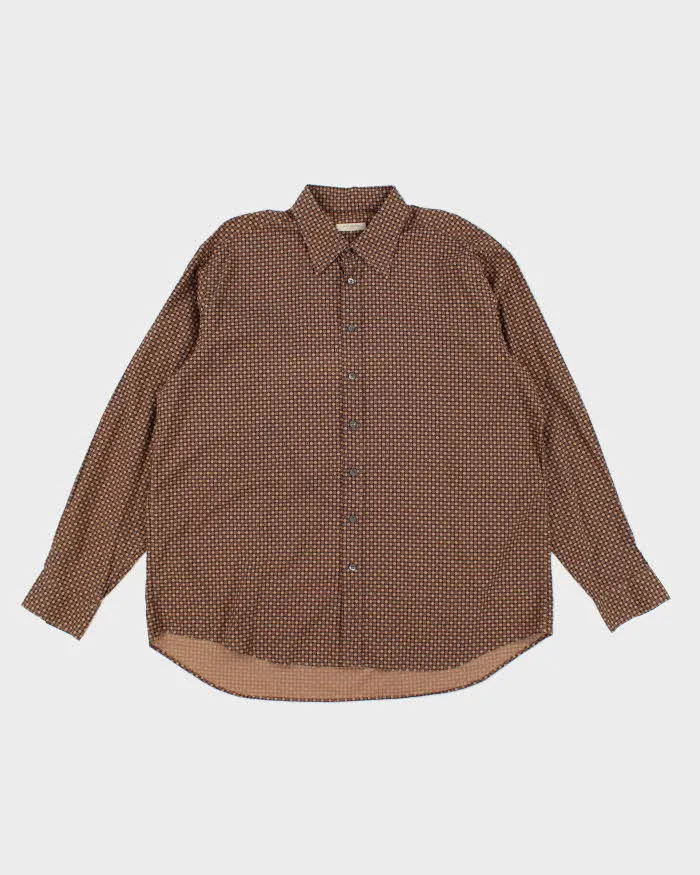 Vintage Burberry Pattern Long Sleeve Shirt - XXL sold by Rokit