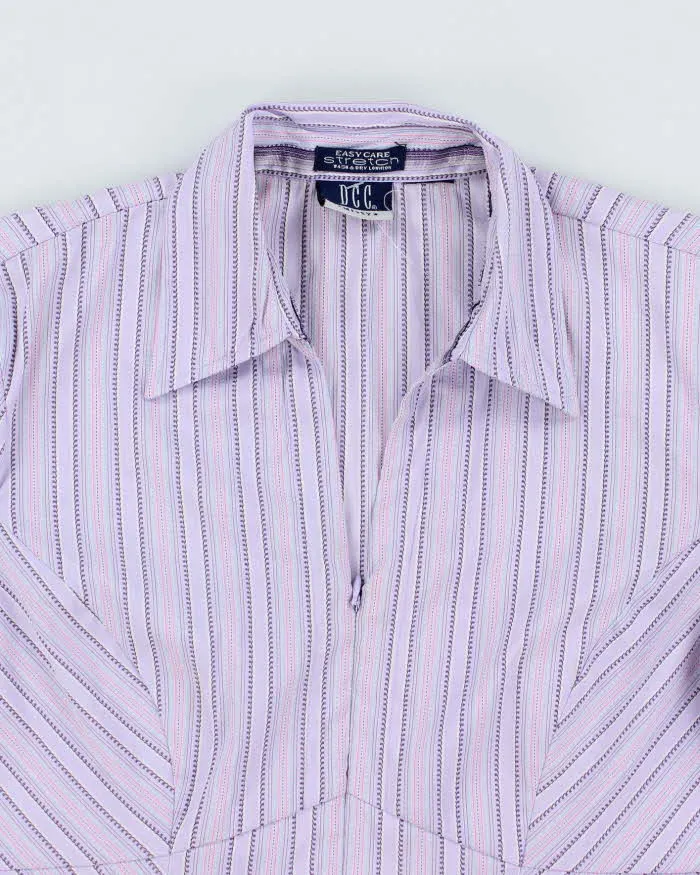 Vintage Y2k 00s DCC Missy Zip-Up Blouse - M sold by Rokit product image thumbnail 3