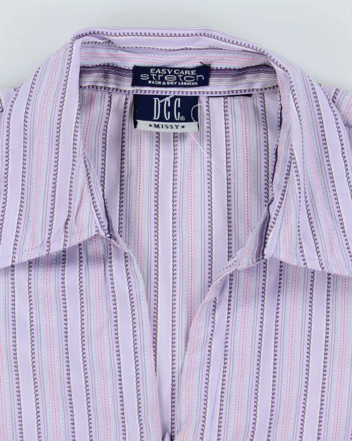 Vintage Y2k 00s DCC Missy Zip-Up Blouse - M sold by Rokit product image thumbnail 5