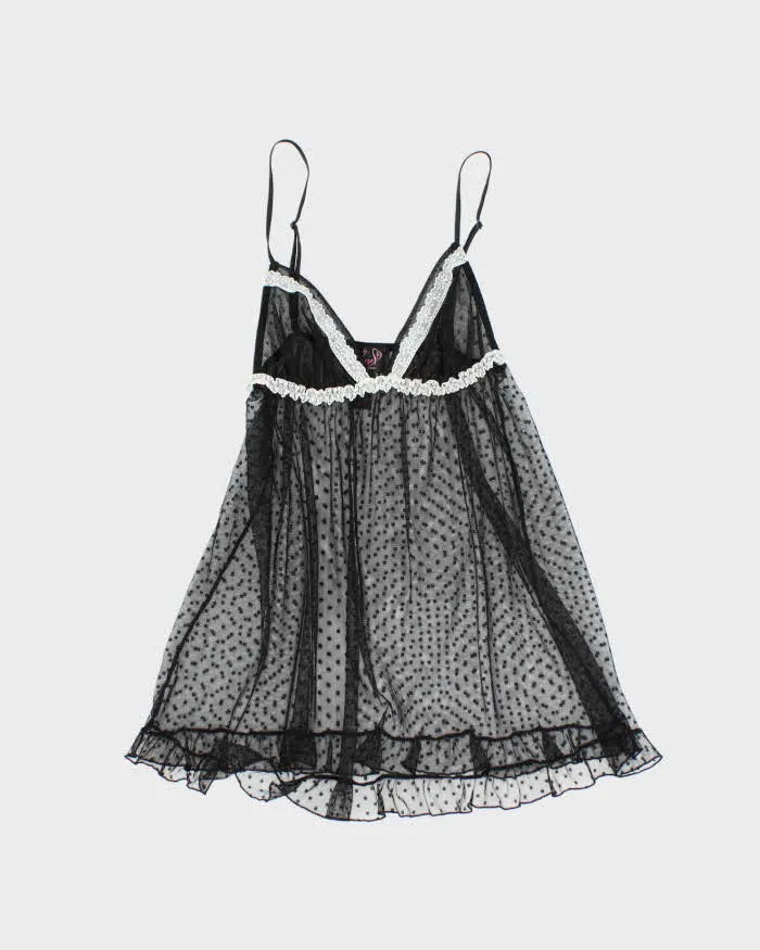 Vintage Y2k 00s La Senza Mesh Cami - S sold by Rokit