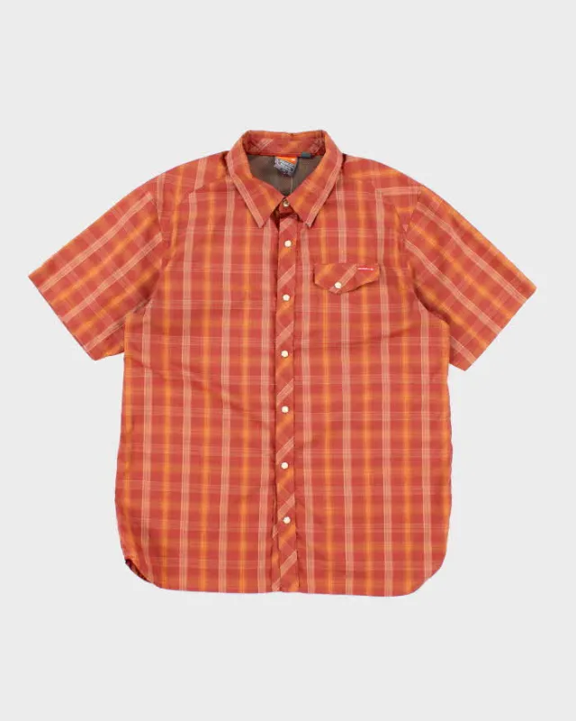 Vintage 00s Merrel Checked Short Sleeve Shirt - L sold by Rokit