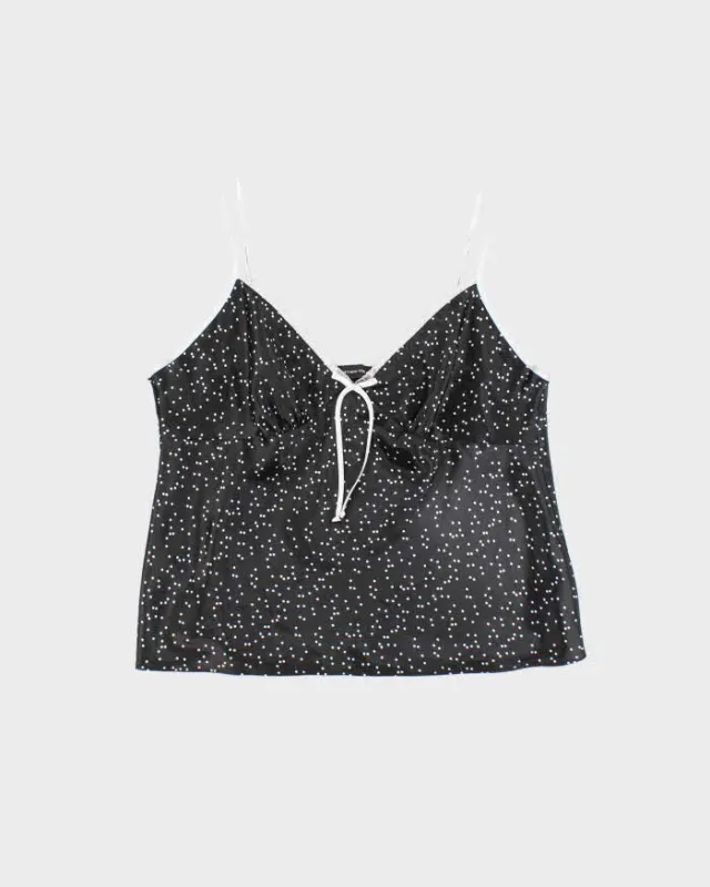 Vintage Y2k 00s Jones New York Polka Dot Cami - L sold by Rokit