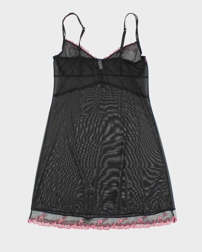 Vintage Y2k 00s Blush Mesh Slip Dress - S sold by Rokit product image thumbnail 2