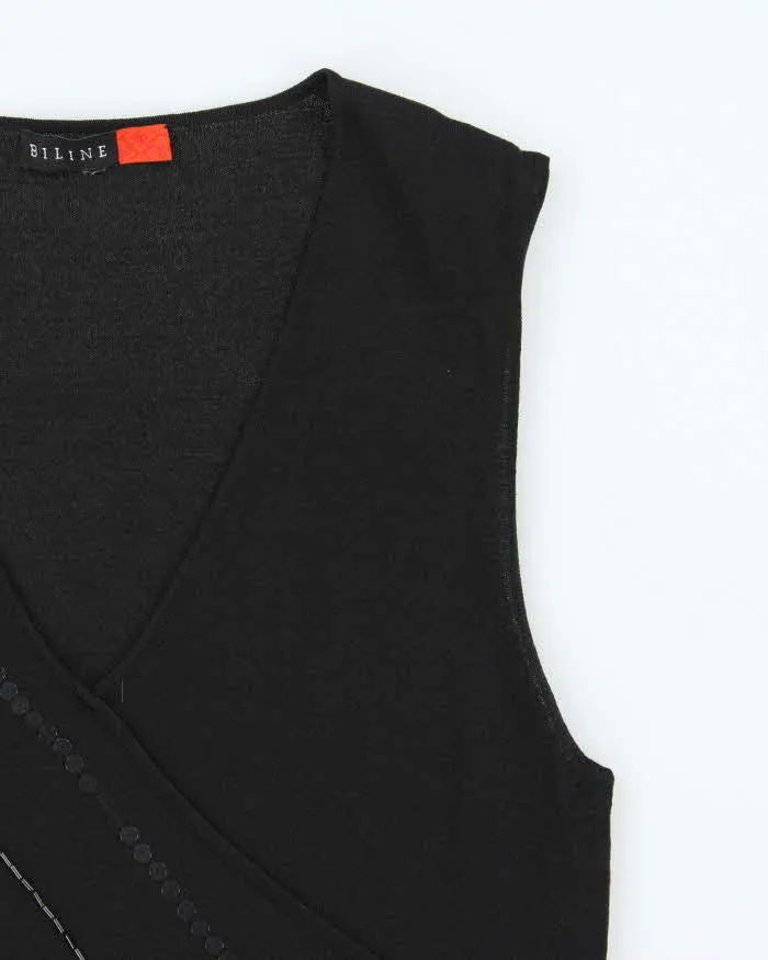 Vintage 90s Biline Beaded Knit Top - S sold by Rokit product image thumbnail 5