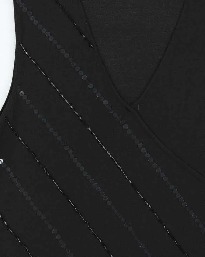 Vintage 90s Biline Beaded Knit Top - S sold by Rokit product image thumbnail 4