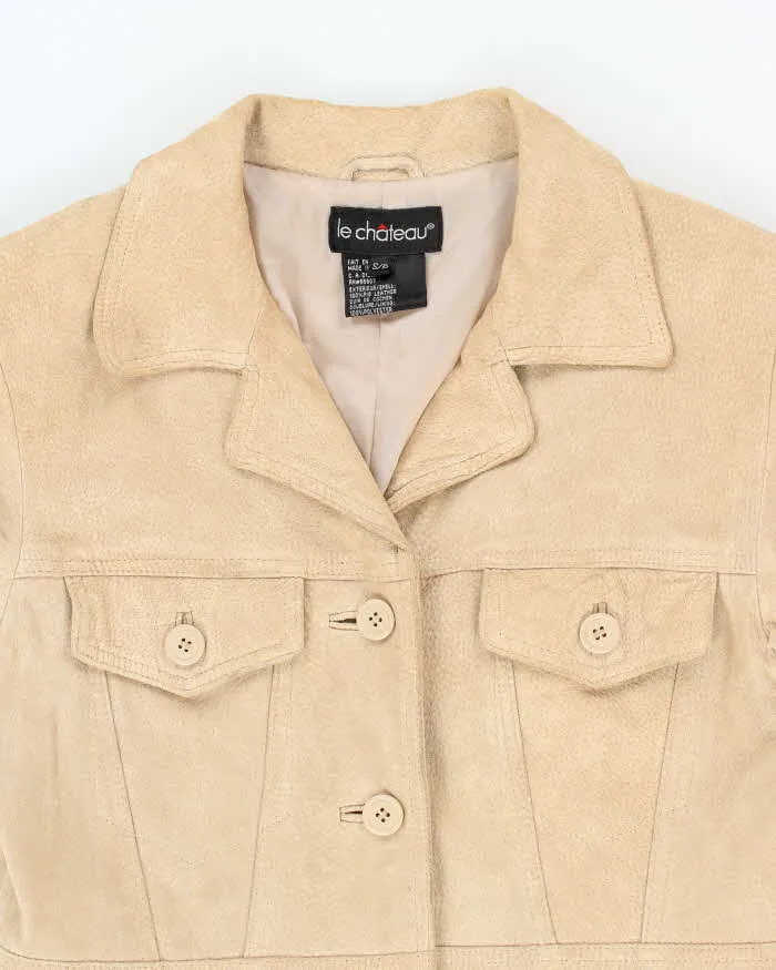Vintage 90s Le Chateau Long Suede Jacket - S sold by Rokit product image thumbnail 3