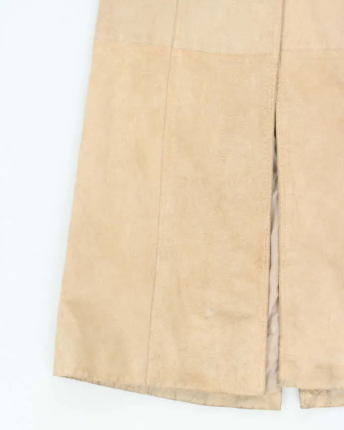 Vintage 90s Le Chateau Long Suede Jacket - S sold by Rokit product image thumbnail 4