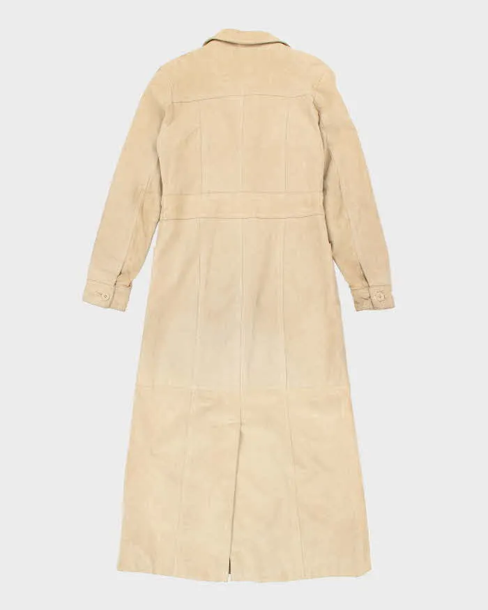 Vintage 90s Le Chateau Long Suede Jacket - S sold by Rokit product image thumbnail 2