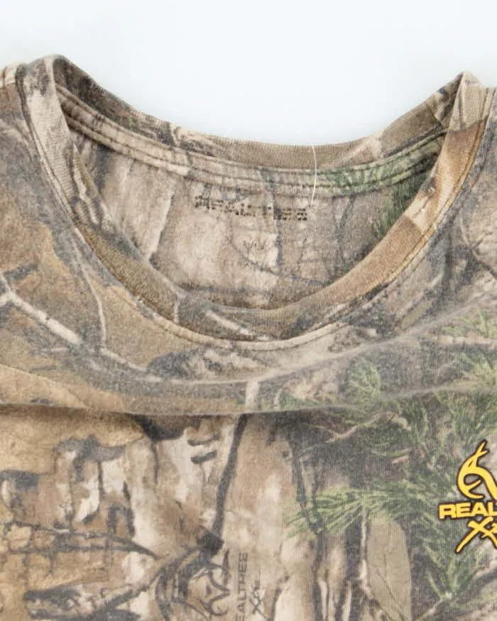 Vintage 2000's Real Tree Camouflage Cut Off T-Shirt - M sold by Rokit product image thumbnail 5