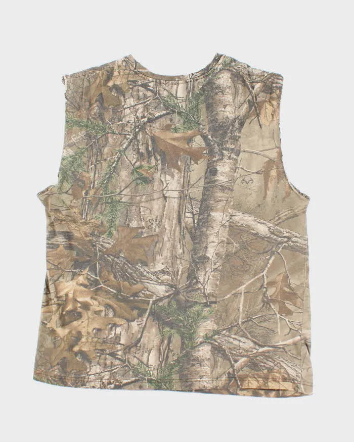 Vintage 2000's Real Tree Camouflage Cut Off T-Shirt - M sold by Rokit product image thumbnail 2