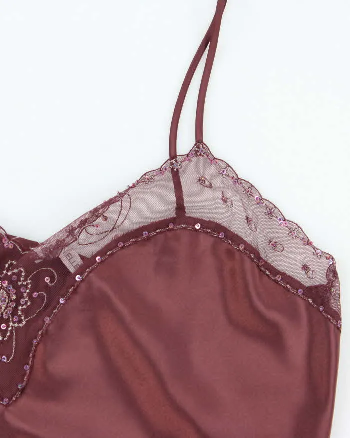 Vintage Y2k 00s Addition Elle Satin Slip Dress - XL sold by Rokit product image thumbnail 4