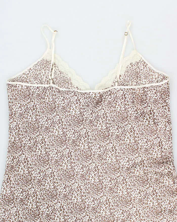 Vintage Y2k 00s Jessica Leopard Print Slip Dress - XL sold by Rokit product image thumbnail 4