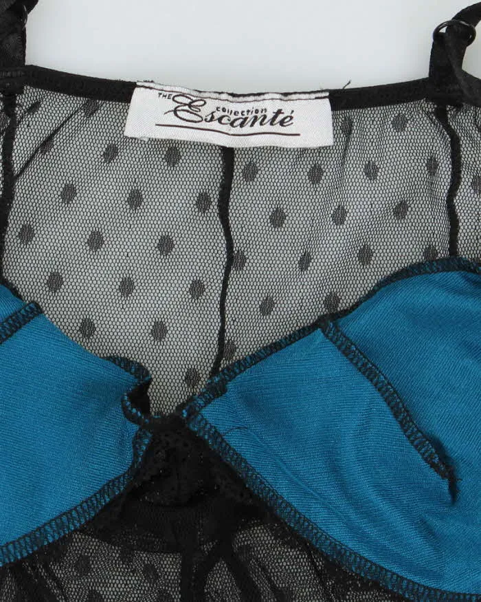 Vintage Y2k 00s Escante Polka Dot Mesh Cami - XS sold by Rokit product image thumbnail 5