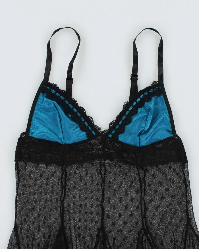 Vintage Y2k 00s Escante Polka Dot Mesh Cami - XS sold by Rokit product image thumbnail 3