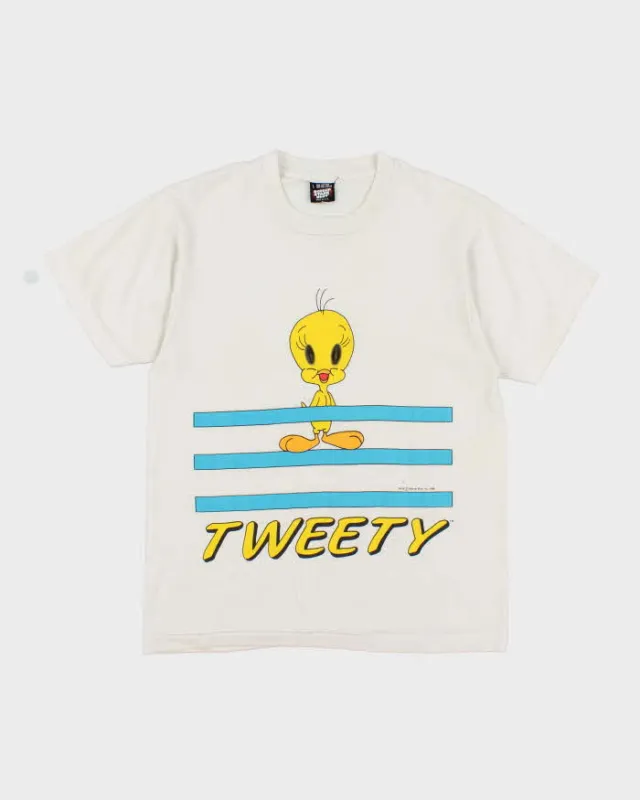Vintage 80s Warner Brothers Tweety Pie T-shirt - L sold by Rokit