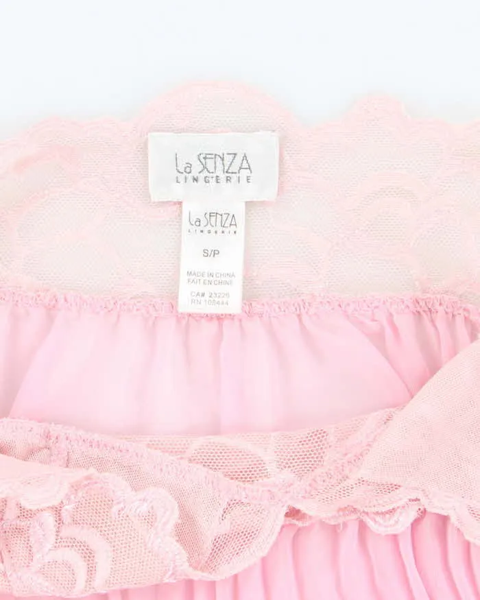 Vintage Y2k 00s La Senza Pleated Mesh Top - S sold by Rokit product image thumbnail 5