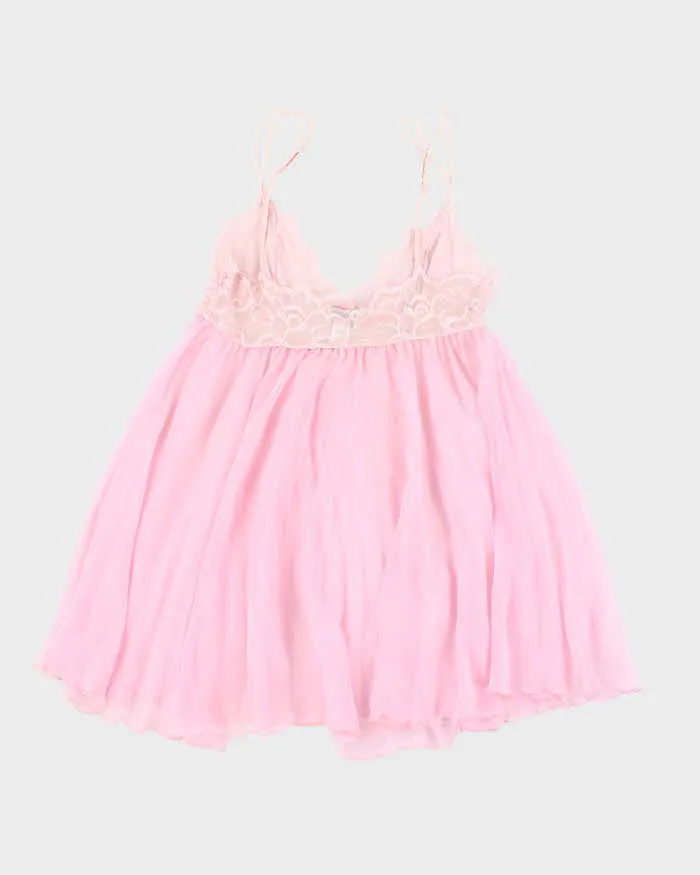 Vintage Y2k 00s La Senza Pleated Mesh Top - S sold by Rokit product image thumbnail 2