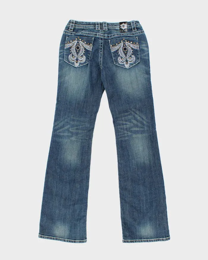 Vintage Y2k 00s Cello Rhinestone Jeans - W28 L32 sold by Rokit product image thumbnail 2