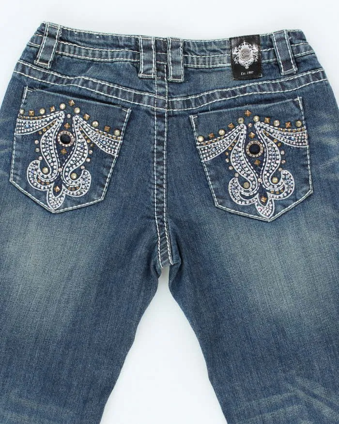 Vintage Y2k 00s Cello Rhinestone Jeans - W28 L32 sold by Rokit product image thumbnail 4