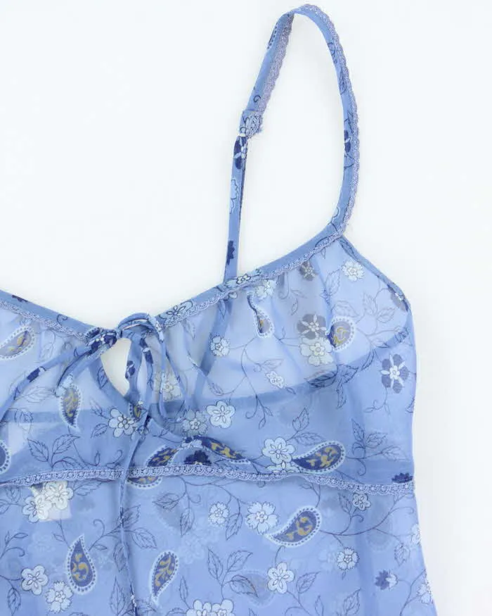 Vintage Y2k 00s La Senza Mesh Slip Dress - S sold by Rokit product image thumbnail 5