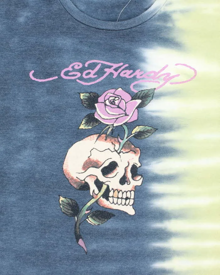 Vintage Y2K Ed Hardy Tie-Dye Tribal Style T-Shirt - XL sold by Rokit product image thumbnail 3