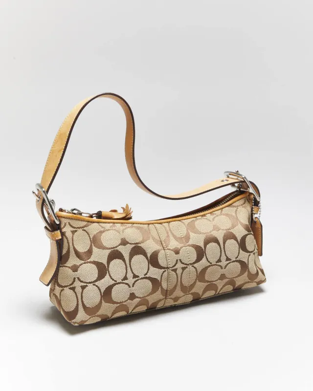 Vintage Y2k 00s Coach Monogram Mini Handbag sold by Rokit