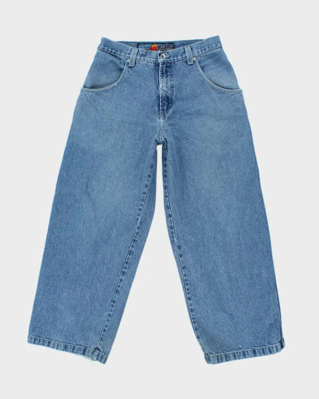 Vintage Y2k 00s Jenco Wide Leg Jeans - W34 L30 sold by Rokit