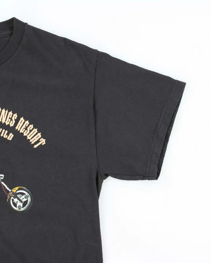 Vintage 2000's Moose Biker Graphic T-Shirt - M sold by Rokit product image thumbnail 4