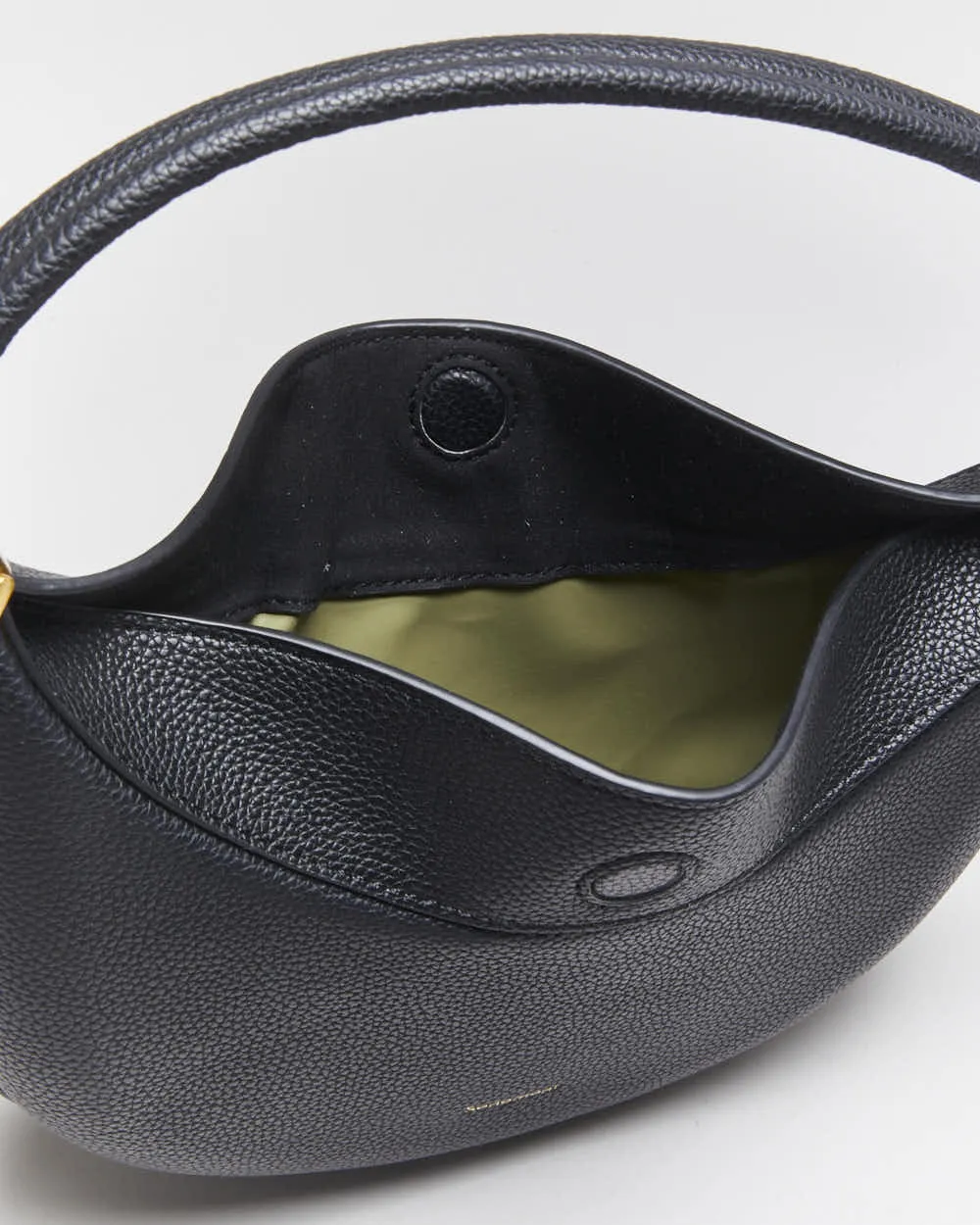 Songmont Black Leather Handbag sold by Rokit product image thumbnail 5