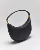 Songmont Black Leather Handbag sold by Rokit